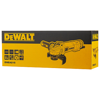 DEWALT DWE4215 - это сетевая угловая шлифмашина для ремонтно-строительных работ