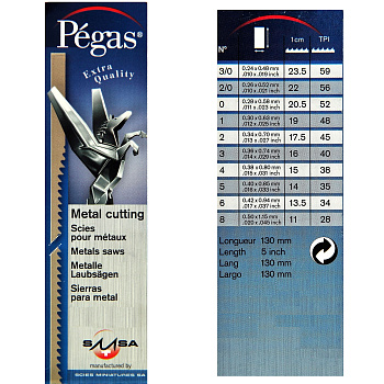 Пилки лобзиковые Pegas применяются в ручных лобзиках и лобзиковых станках