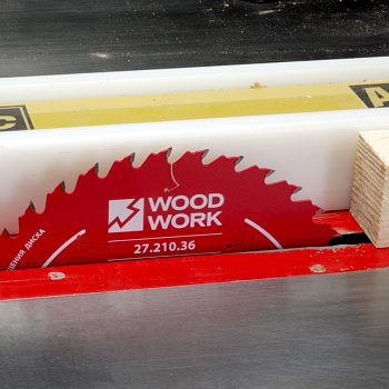 Универсальный пильный диск 27.210.36 для продольного и поперечного реза дерева Woodwork на циркулярке Powermatic PM1000