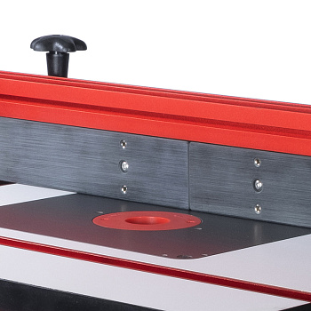 Пластина фрезерного стола PRS-600 Вудворк с уже готовыми крепежными отверстиями под фрезеры с комплекте с тремя кольцами