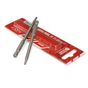 Набор бит TORX-T15 Woodwork/Вудворк 100 мм для кондуктора PHJ-05