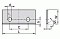 CTBL ST21  50.0x35.5x2.0  KCR08 бланкета твердосплавная