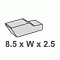 60300   - 8.5 x W x 2.5