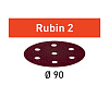 Мат.шлиф. Rubin II P 40, компл. из 50 шт. STF D90/6 P 40 RU2/50