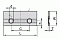 Бланкета Ceratizit CTBL GR20 65,0x35,5x3,0 KCR08
