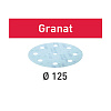 Мат.шлиф. Granat P1500, компл. из 50 шт. STF D125/90 P1500 GR 50X