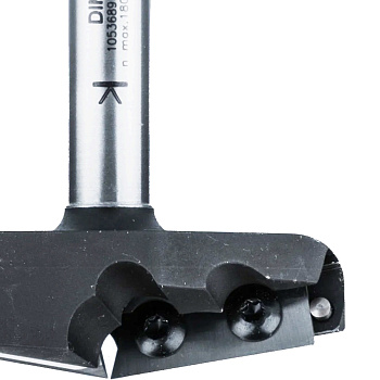 Фреза Dimar 1053689 V паз 160° гр. сменные ножи D58,7x5 L70,7 Z2 хвостовик 12_S,1 053 689