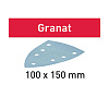 Мат.шлиф. Granat P 80, компл. из 50 шт.   STF DELTA/7 P 80 GR 50X