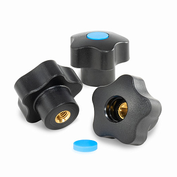 Рукоятка из упрочненного нейлона с внутренней резьбой M8 D=40, 10 шт. Woodwork/Вудворк 994.08.40