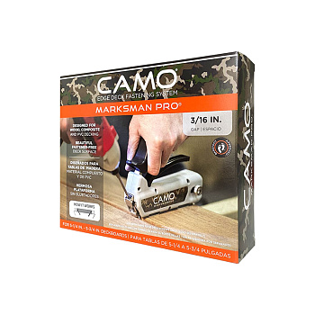 Для модели CAMO PRO 5 рабочая ширина доски 129 — 148 мм, а формируемый зазор по умолчанию порядка 5 мм
