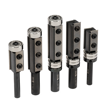 Фрезы обгонные с подшипниками и сменными ножами Woodwork 656/657/658 серий