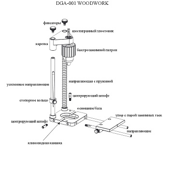 Комплектация DGA-001 WOODWORK
