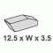 46623 - 12.5 x W x 3.5