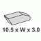 12356 - 10.5 x W x 3.0