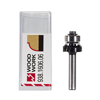 Фреза радиусная с подшипником R=1.6 D=15.8 L=48 S=6mm