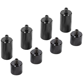 Цилиндрический упор диаметром ¾ дюйма для использования на рабочей поверхности 8 шт (4 высоких / 4 низких)