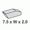15705   - 7.5 x W x 2.0