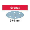 Мат. шлиф. Granat P 240, компл. из 100 шт. STF D90/6 P240 GR /100