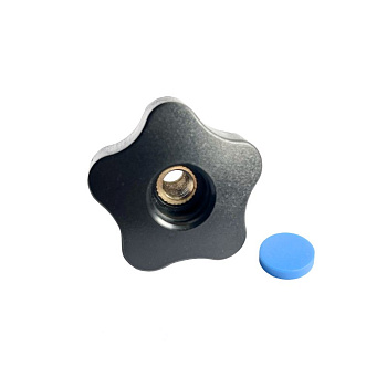 Рукоятка 994.08.40 Woodwork звездообразная из усиленного нейлона с внутренней резьбой с крышкой