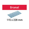 Мат.шлиф. Granat P 150, компл. из 100 шт. STF 115X228 P150 GR 100X