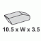 50208 - 10.5 x W x 3.5