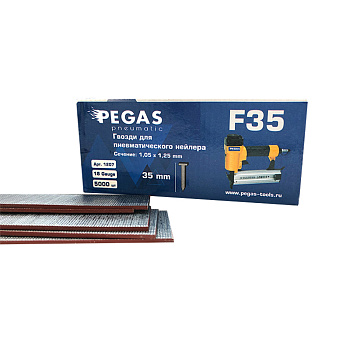 Гвозди Pegas F35 уп. 5000 шт. 35 mm , 1.05x1.25 mm 1207.PS