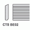 Бланкеты под напайку форма CTS BE02