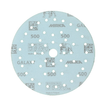 Шлифовальный диск GALAXY 125мм Multifit (42 отверстия), зерно 500 Mirka FY6M20995