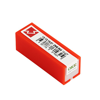 Ножи сменные из твёрдого сплава 4 режущие кромки 1 отверстие CTK FC квадратные Woodwork - 12.0x12.0x1.5 из твёрдого сплава  OKE 302 Woodwork 12.12.15.01 - упаковка 10 шт.