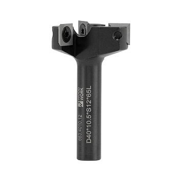 Фреза фуговальная, смен.ножи HM Z3 D=40 I=10.5 L=65 S=12