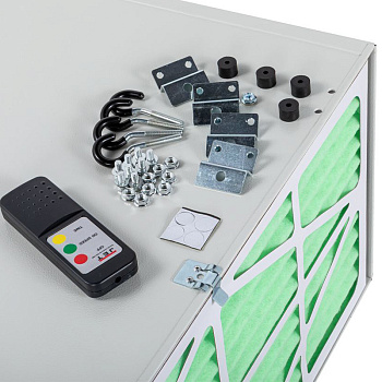 Пульт дистанционного управления на радиоволне позволяет переключать режимы работы из любого места внутри помещения